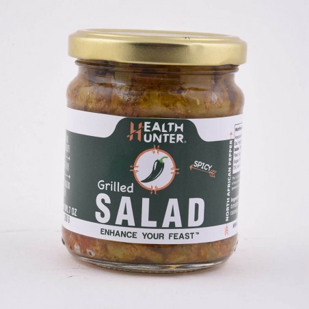 “Mechouia salad” Grilled Pepper Chunky Spread